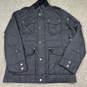 Guess Tiesto Military Style Biker Grunge Jacket 1201/1203 Limited Edition 2012 M